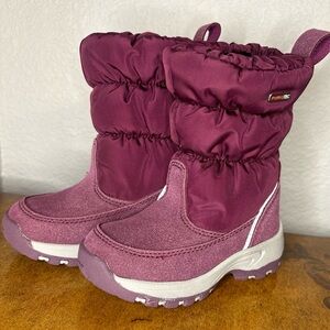 REIMA waterproof snow boots toddler US 6 NWOT
